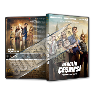 Gençlik Çeşmesi - Fountain of Youth - 2025 Türkçe Dvd Cover Tasarımı